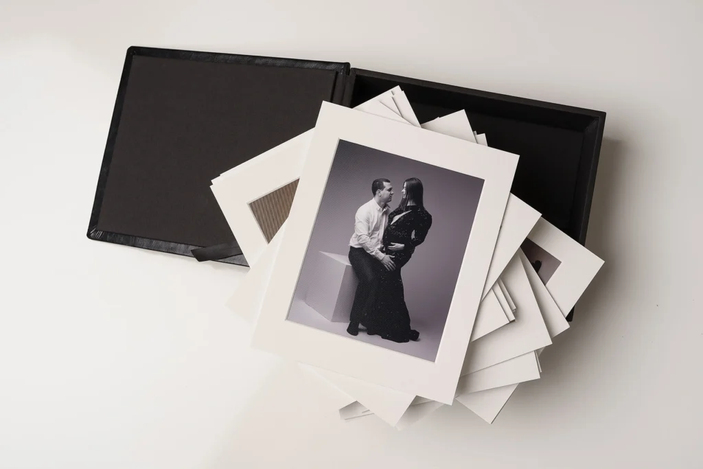 matted prints